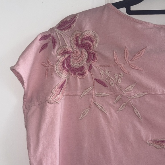 JOHNNY WAS Paneled Knit Tee-Rosalyn in size M - Picture 7 of 8